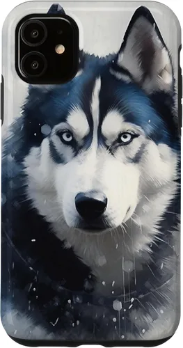 Vista 8 de Siberian Husky Funda para iPhone 17