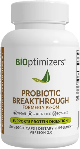 Vista 10 de BIOptimizers Probiotic Breakthrough – Lactobacillus Plantarum OM Probióticos y Prebióticos Suplemento de Salud para el Intestino, Digestivo