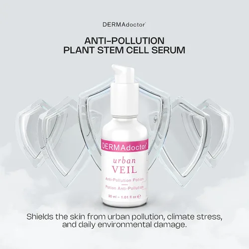 Vista 3 de DERMAdoctor Suero antioxidante para la cara Vitamina C y E Suero facial - Protección antioxidante contra la contaminación ambiental para la piel