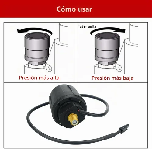 Vista 3 de Válvula reguladora de control de presión compatible con Graco 249005 piezas de repuesto para máquina original 390 1 paquete