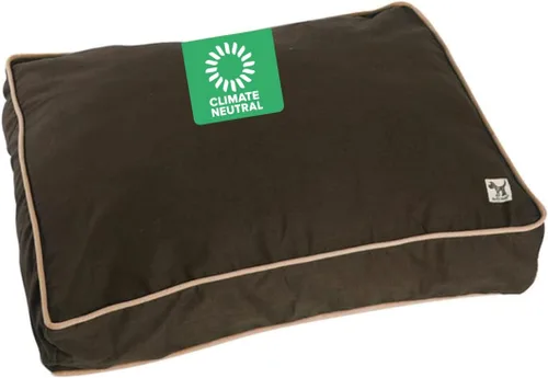 Vista 33 de Molly Mutt Pequeña Funda para Cama de Perro, Amarillo por la Mañana, Verde Oliva y Azul Claro