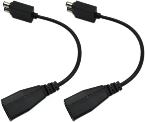 Vista 7 de Paquete de 2 cables adaptador de enchufe de fuente de alimentación de CA para Xbox 360 a Xbox ONE