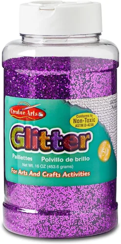 Vista 24 de Creative Arts by Charles Leonard Brillantina, Botella de 3/4 onza, Multi-Color (41700)