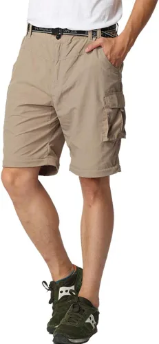 Vista 4 de Pantalones de senderismo convertibles para niños, ligeros, de secado rápido, con cremallera, para niños, jóvenes, exteriores, UPF 50+, pantalones