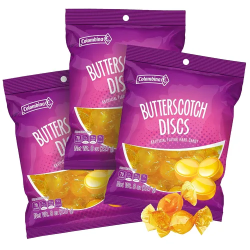 Vista 9 de Colombina Sweet Delights – Caramelos rellenos de frutas de 7 onzas – Cáscara dura y centro suave líquido – Piña, uva, manzana verde, fresa sabores