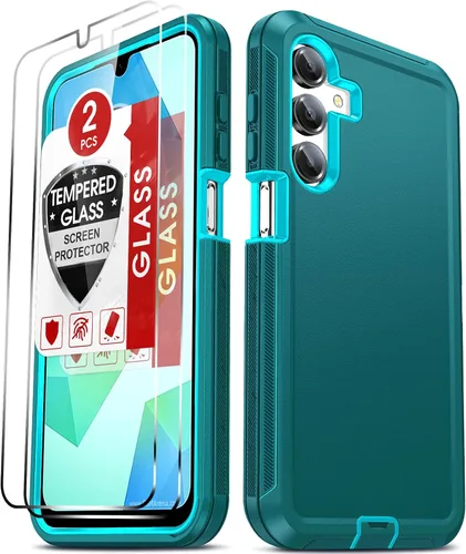 Vista 59 de LeYi Funda compatible con Samsumg Galaxy A05 4G: Galaxy A05 4G con resistente a los golpes, 3 en 1 de cuerpo completo, protección resistente