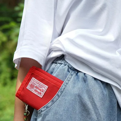 Vista 4 de Rough Enough - Cartera para niños y niñas con llavero, Adolescente