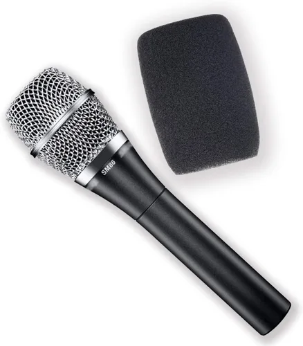 Vista 6 de YOUSHARES - Filtro Pop compatible con Shure BETA 87A - Fundas de espuma para micrófono BETA 87C, SM87A, SM86, SM85 como A85WS (2 unidades)