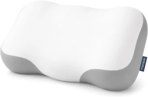 Vista 9 de Almohada cervical ergonómica para el cuello, espuma viscoelástica de Gris