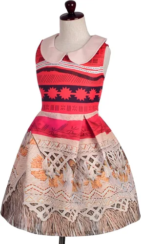 Vista 3 de Disfraz de princesa Lito Angels para niñas con collar