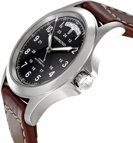 Vista 2 de Hamilton reloj automático para hombre, serie Khaki King