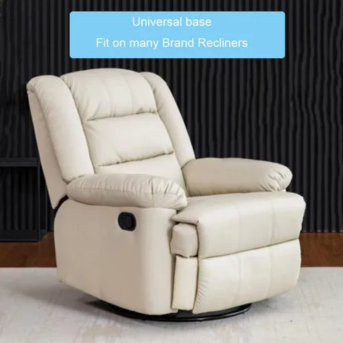Vista 5 de Yoogu Silla reclinable resistente de 22 pulgadas, anillo para muebles, base giratoria de repuesto con placa de 10 pulgadas (22 pulgadas)