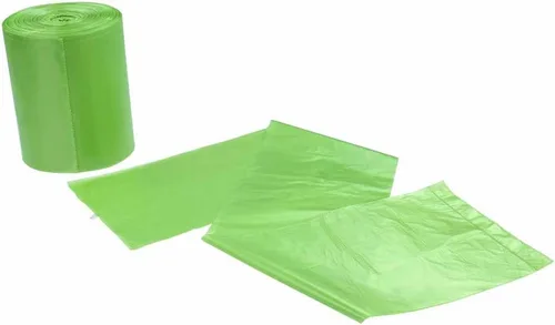 Vista 6 de Kekow Bolsas de basura de cocina de 10 galones, color verde, 125