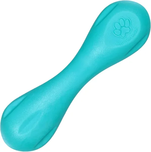 Vista 11 de Juguete de hueso de perro, masticable West Paw Diseño Zogoflex Hurley, duro , Agua (Aqua)
