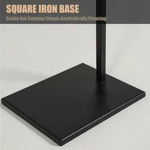 Vista 4 de Adjustable Dress Form Mannequin with Black Metal Stand - Ideal Tailor Dummy for Sewing, Jewelry Display & Photography - Perfect for Men's Fashion