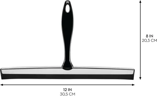 Vista 2 de iDesign - Gancho de pared para ducha, color negro y cromado Wall Hook Included