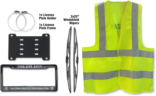 Vista 5 de Rejilla delantera con cepillo de alce de ciervo, protector de parachoques grande compatible con Volvo VNL 2018 y más reciente PLUS, logotipo