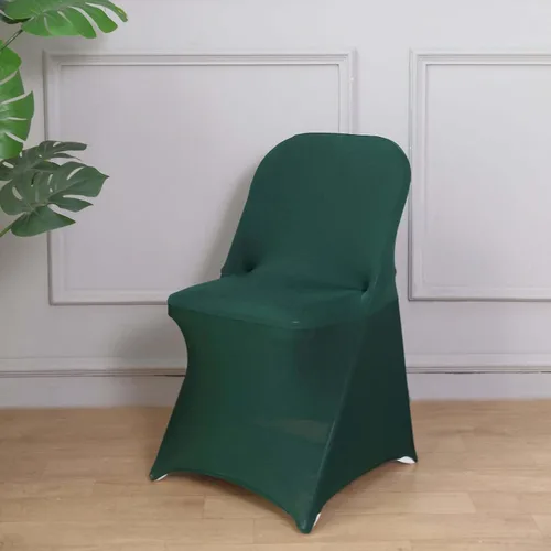 Vista 56 de Efavormart - Funda para silla plegable elástica de elastano, ajustable, para cenas, eventos, bodas, fiestas, banquetes, catering, color beige