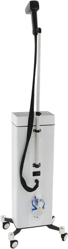 Vista 5 de 3 en 1 Nano Hair Steamer, 1300W 110V Procesador de color de cabello Blanco