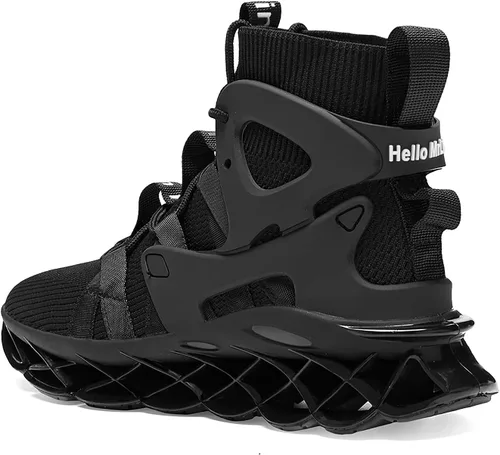 Vista 5 de Hello MrLin Tenis para correr para mujer, cómodos, antideslizantes, para caminar, gimnasio, tenis, deporte, hip hop