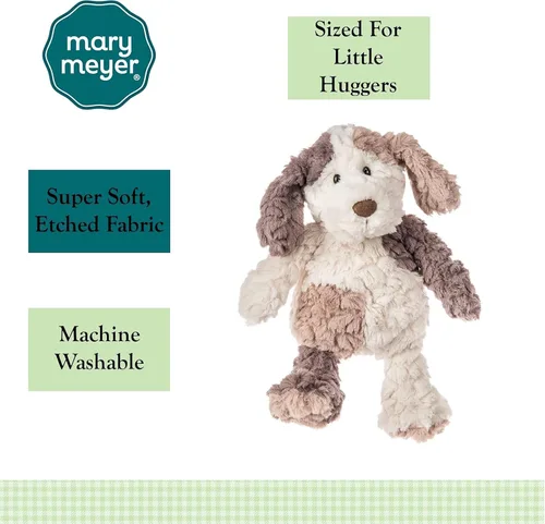 Vista 2 de Mary Meyer Peluche Animal de Juguete Suave Putty, 12 Pulgadas, Cooper Pup