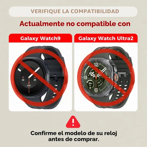 Vista 2 de Cargador de reloj Samsung Galaxy de 1 pie compatible con Watch 8/8 Classic