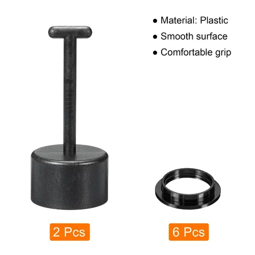 Vista 3 de MECCANIXITY Herramienta de extracción de anillo de enchufe E26/E27, estilo de 12 dientes, con anillos de enchufe para base media, accesorios