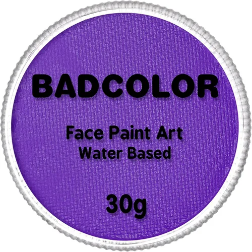 Vista 9 de Pintura facial negra (1.06 onzas), kit de pintura facial activada por agua para niños y adultos, paleta de pintura facial de maquillaje SFX
