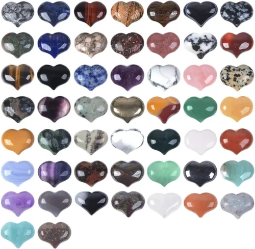 Vista 7 de Justinstones Caja de colección de piedras preciosas surtidas de piedras preciosas pequeñas hinchadas con cristal curativo, Piedra