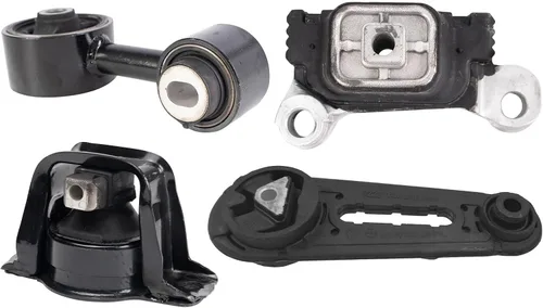 Vista 32 de TRQ Kit de montaje de motor de transmisión de motor de 5 piezas compatible con Ford Five Hundred Montego 6sp Auto AT 2005 - 2007