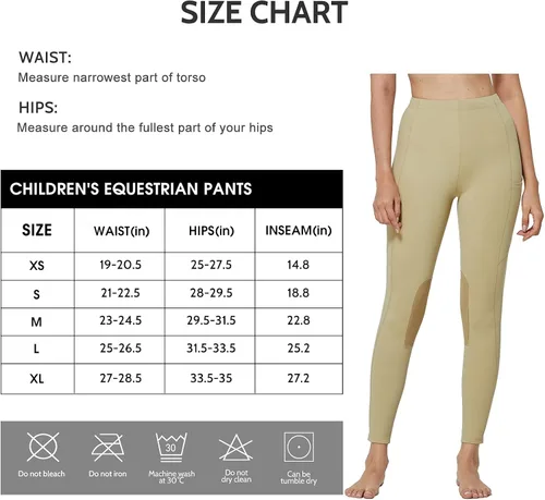 Vista 7 de FitsT4 - Pantalones de equitación para niñas