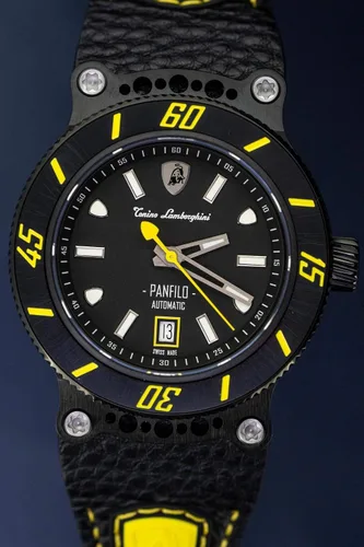 Vista 8 de Tonino Lamborghini Panfilo - Reloj automático amarillo TLF-T03-5
