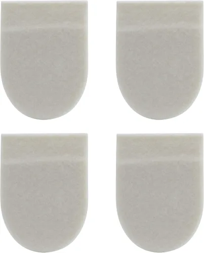 Vista 8 de Almohadillas de talón de fieltro para zapatos 1/2" con adhesivo - 2 pares Cojín de talón de fieltro para aliviar el dolor, 1/2" de grosor
