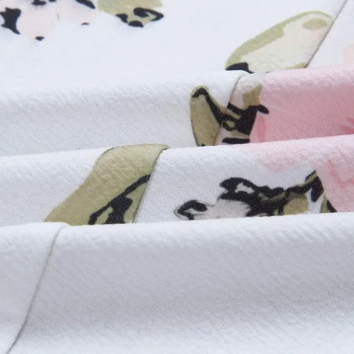 Vista 9 de Chaqueta retro con estampado floral para mujer, con bolsillo con cremallera, abrigo casual