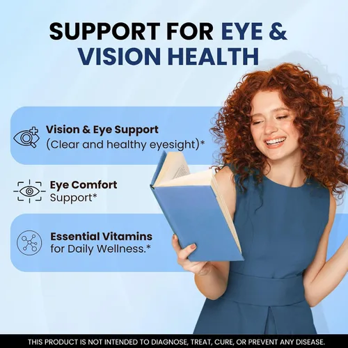 Vista 2 de OcuMax Cápsulas OcuMax OcuMax Advanced Eye Health Support Máxima Fuerza, Suplemento Todo Natural Vitaminas para Salud General y Apoyo al Bienestar