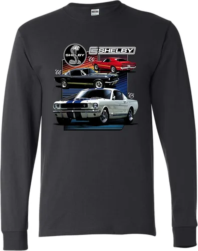 Vista 6 de Shelby '65 '66 '69 Powered by Ford Motors - Mangas largas oficiales para hombre