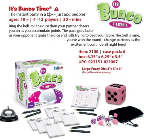 Vista 5 de Juego de mesa It's Bunco Time