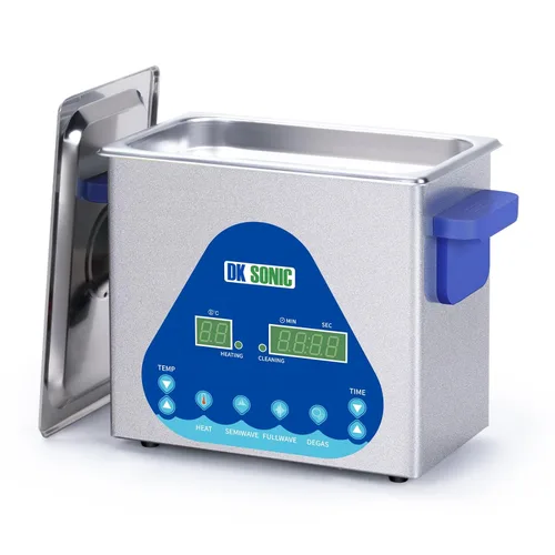 Vista 13 de DK SONIC Limpiador Ultrasónico, 1.5L 60W Limpiador Ultrasónico de Joyas de Acero Inoxidable con Cesta de Limpieza, Temporizador, Limpiador Sónico