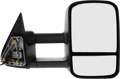 Vista 57 de Kool Vue - Espejo calefactable izquierdo para Chevrolet Silverado 1500 GMC Sierra 1500 2007-2013 plegable eléctrico con luz de señal y lámpara