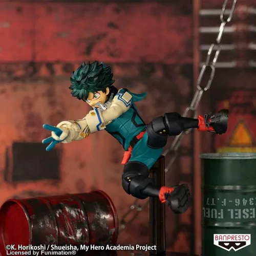 Vista 2 de BanPresto - My Hero Academia - Los héroes asombrosos - Izuku Midoriya (MHA)