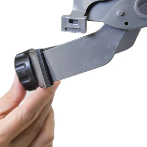 Vista 7 de EPP Por JORESTECH - Casco de Seguridad de Ala Completa Estilo HDPE con Suspensión de Trinquete Ajustable Para Trabajo, Hogar, y Protección General