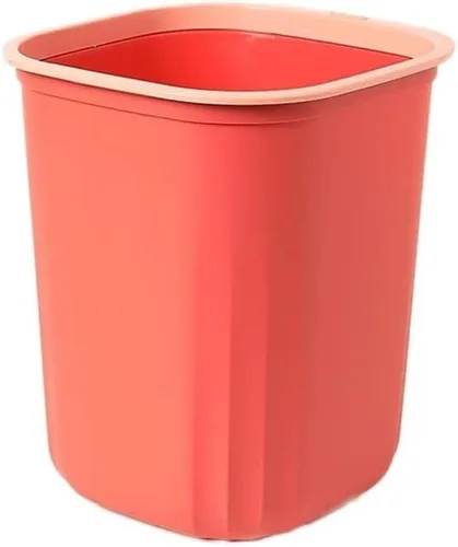Vista 7 de Botes de basura de plástico, cestas de basura de plástico, cesta de almacenamiento de papel para residuos, cubos de baño, cestas de basura