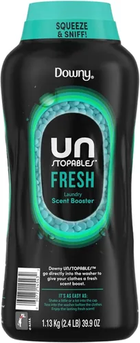 Vista 34 de Downy Unstopables - Perlas potenciadoras de aroma de lavandería para lavadora, exuberante, 10 onzas (paquete de 4)