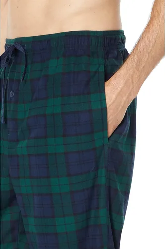 Vista 3 de Nautica Pantalón de dormir de forro polar a cuadros hecho de forma sostenible para hombre