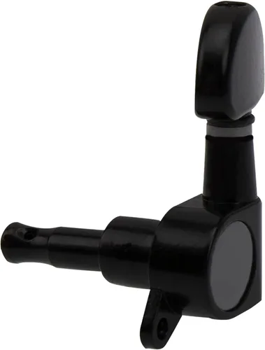 Vista 6 de 6 clavijas de afinación de guitarra Yootones cerradas, afinadores cerrados, cabezales de teclas de afinador 3L3R, compatibles con guitarra eléctrica