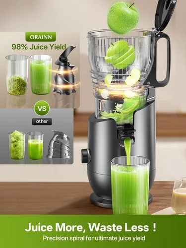 Vista 8 de Máquina exprimidora con canal de alimentación grande de 5.8