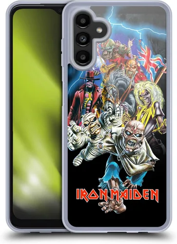 Vista 11 de Head Case Designs Iron Maiden Benjamin Breeg Art - Funda de gel con licencia oficial [protección de grado militar] compatible con Samsung Galaxy A13