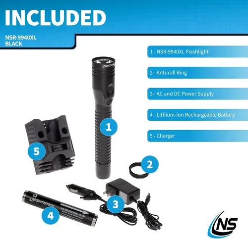 Vista 8 de Nightstick NSR-9940XL Xtreme Lumens Multifunción Deber/Tamaño Personal Recargable Doble Luz