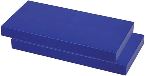 Vista 32 de EverBlock Paquete modular de plástico de tamaño natural de 3 x 3 pulgadas Bloques de construcción gigantes Fácil de conectar y reutilizar Uso