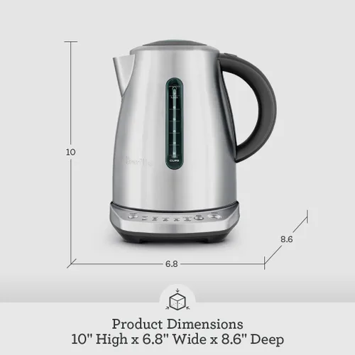 Vista 6 de Breville BKE720BSS Temp Select Hervidor de Agua Caliente, 57 oz, Acero Inoxidable Cepillado